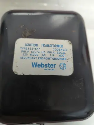 Used WEBSTER 612-6A7 Miscellaneous Equipment (Electrical & Power) Ohio US | Surplus Asset Holdings #1466647