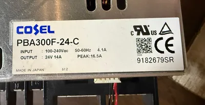 COSEL PBA300F-24-C Power Supplies | Great American Equipment Company (2)