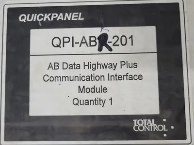 NEW TOTAL CONTROL PRODUCTS INC. QPJ-ABR-201