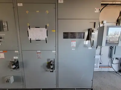 5kV Motor Control Center (MCC) Unit w/ (4) Breakers & (2) Load-Break Switches