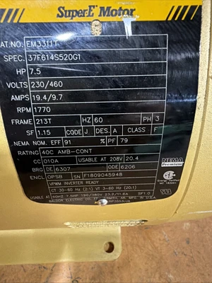 NEW Baldor 37F614S520G1