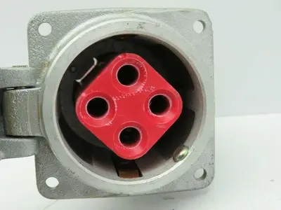Crouse Hinds Arktite AR-6642 M-54 Plug-In Female Receptacle 3-Wire 4-Pole 60A