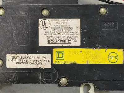USED SQUARE D QOB120