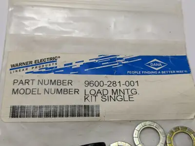 USED WARNER ELECTRIC LOAD MOUNTING KIT SINGLE