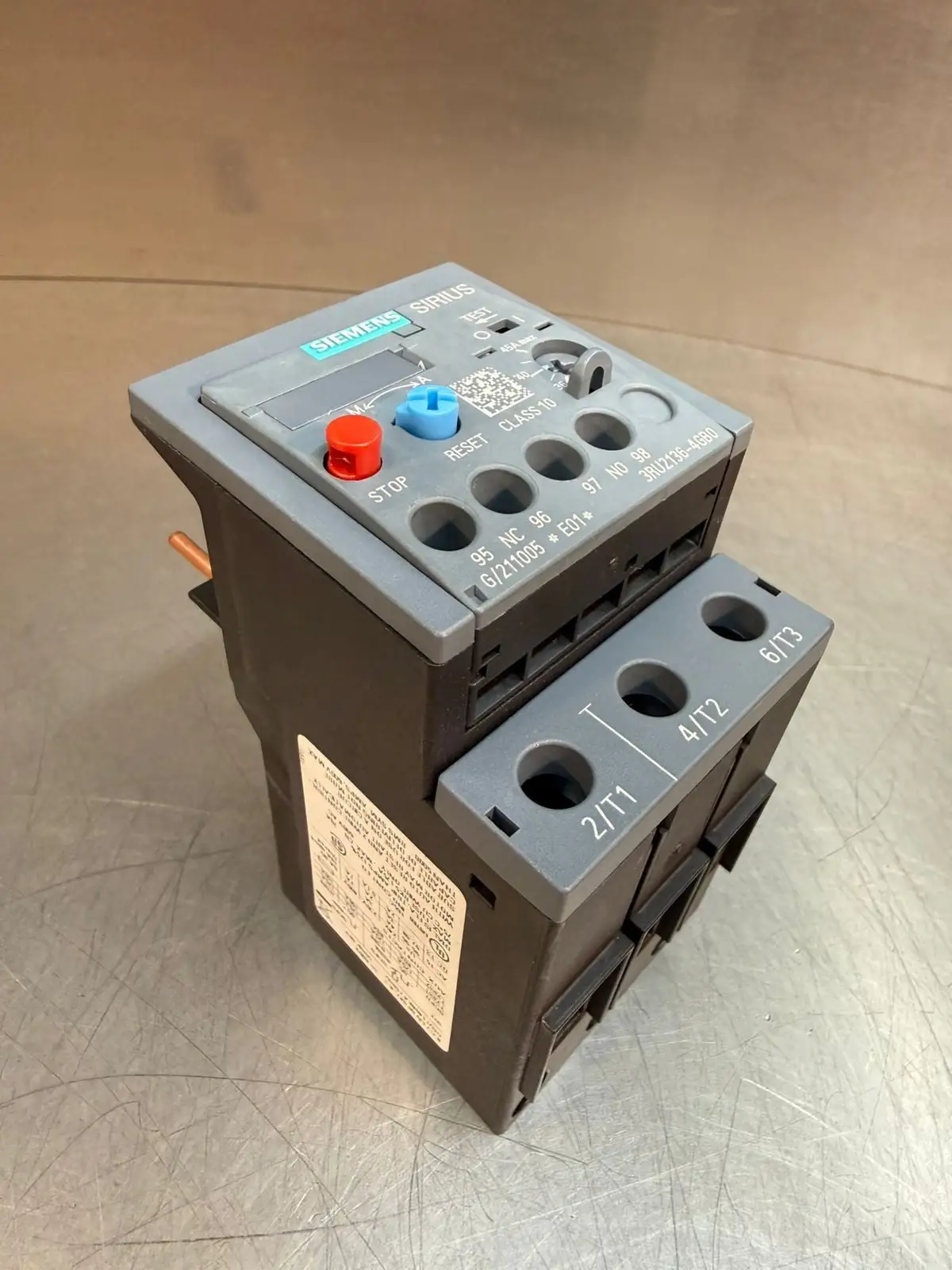 Siemens 3RU2136-4GB0 Sirius (6.4.5)