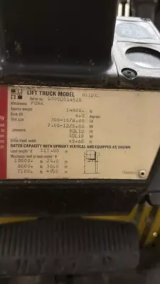 HYSTER H110XL Forklift Trucks | Bayou Machinery (14)