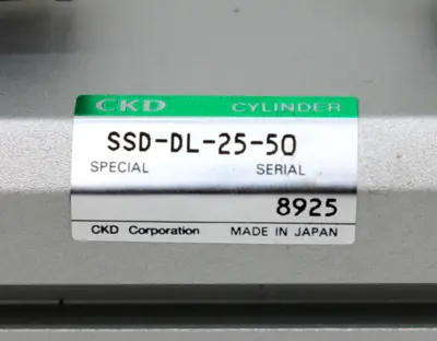 CKD SSD-DL-25-50 Pneumatic Compact Cylinder, 25mm Bore, 50mm Stroke