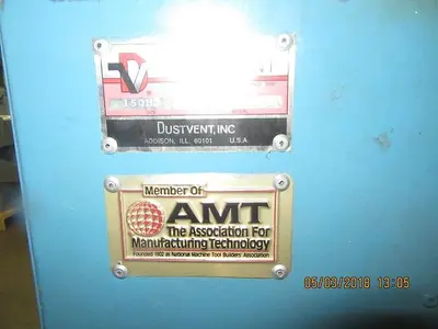 2530-550 Dustvent Cabinet Style Dust Collector, Model # 3-150