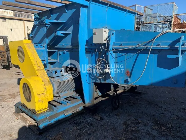 Used VECOPLAN RG78-200 SINGLE SHAFT SHREDDER Shredders Tennessee US | US Recycling Equipment #884568