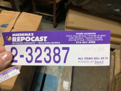 Used LORDEAR LMP18001-1 Plumbing Equipment Michigan US | Miedema Asset Management Group #1762382