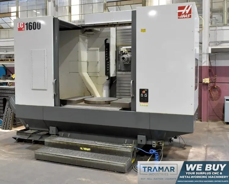 Used 2011 HAAS EC-1600 Horizontal Machining Centers Michigan US | Tramar Industries #1295647