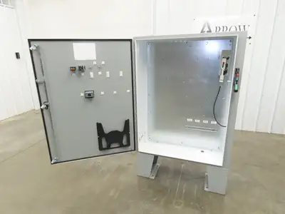 Hoffman Electrical Enclosure Control Panel 48x38x12" JIC 50A Breaker A60SA3812