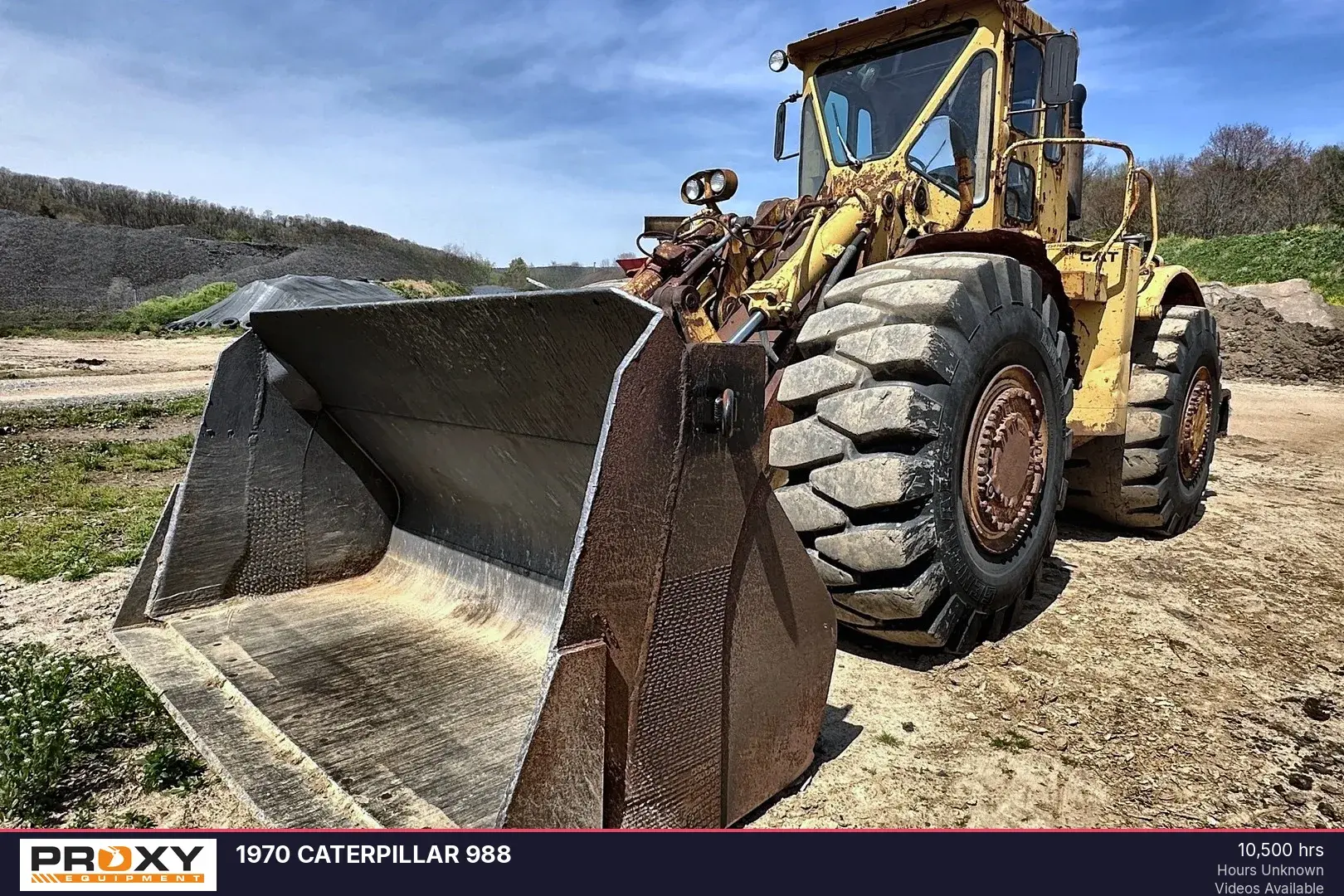 Used 1970 CATERPILLAR 988 Wheel Loaders Pennsylvania US | Proxy Equipment #1377856