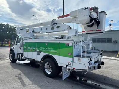 Used 2018 ALTEC AA55E MH Bucket (boom) trucks Florida US | Truck and Van Outlet #1509192