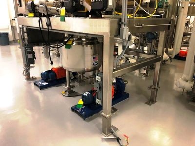 (2) Carr ViaFuge 9004 PLT Pilot clarifier centrifuges, 316L SS.