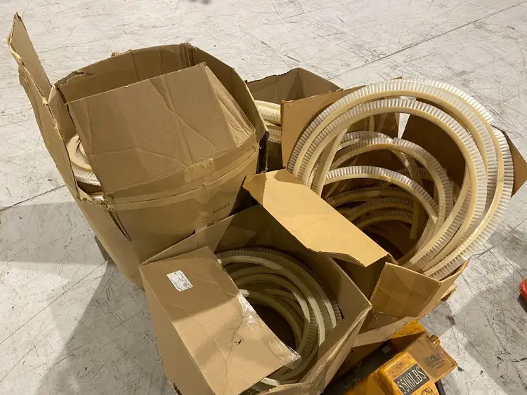 Used TANIS BRUSH V-BELT 1' X 1.614" OAT X .022" L NN X STAPLED Belts | Maverick Industrial Sales #1103474