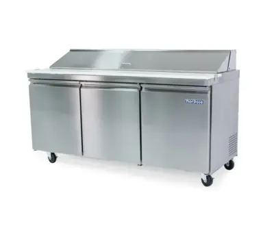 Magic Chef 18 CU. FT. COMMERCIAL REFRIGERATOR IN STAINLESS STEEL