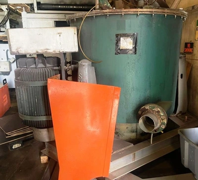 Sharples 48 x 30 perforate basket centrifuge, 316SS.