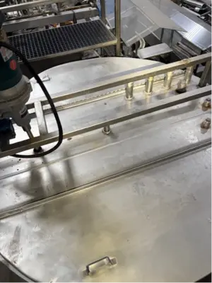 1775 Gallon Stainless Steel tank W/ Mixer for sale