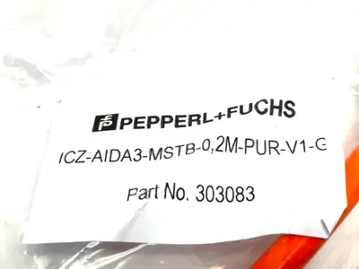 New | in-Stock PEPPERL+FUCHS LOCKABLE CONNECTION CABLE MSTB TO M12 CONNECTOR Cable & Wire | Maverick Industrial Sales #1102728