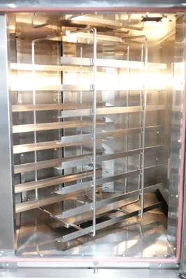 2023 LBC ELECTRIC 8 PAN MINI ROTATING RACK OVEN MODEL LMO-E8