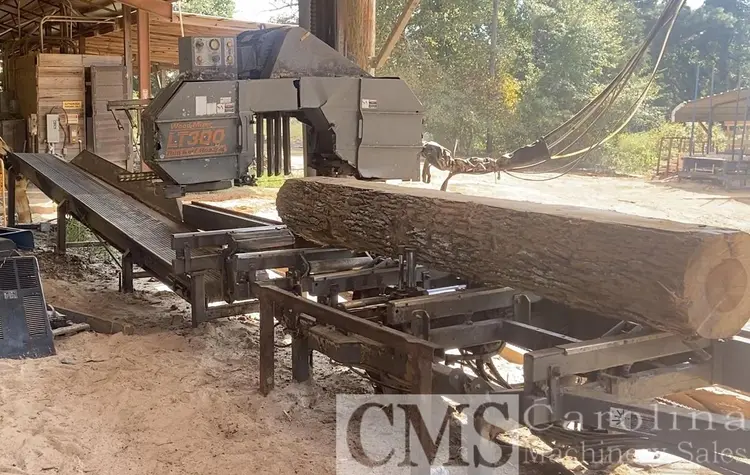 Used WOOD-MIZER LT300 SAWMILL WITH EDGER Sawmill Bandsaws North Carolina US | CAROLINA MACHINERY SALES #1329279