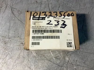 Used 2012 SIEMENS 6EP13111SH03 PLC Power Supplies Ohio US | HGR 24 #1085091