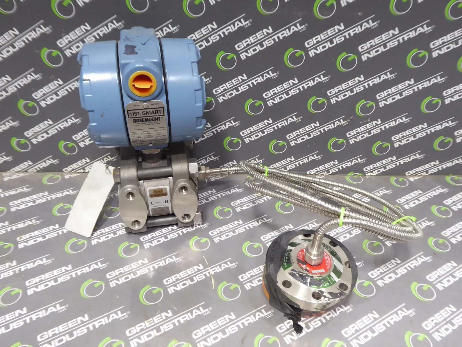 Rosemount 1151GP8S22B4L4S1D6 Differential Pressure Transmitter 1000 PSI Max. i3k Used