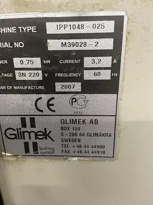 USED 2007 GLIMEK IPP1048-025