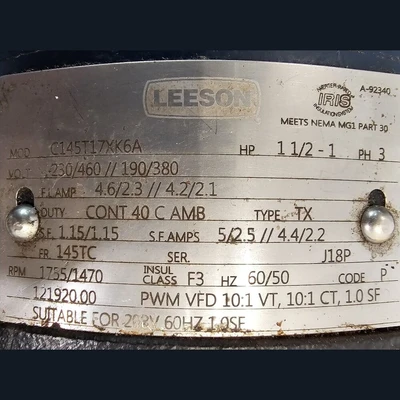 USED WM. W. MEYER & SONS 10X10 HDX
