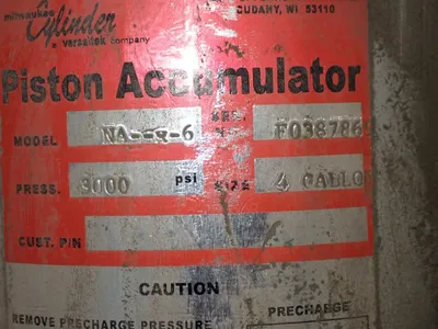 USED MILWAUKEE CYLINDER NA6