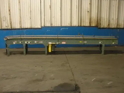 SPC8840  Conveyor 14.5" wide x 165" long size Hytrol powered roller conveyor CS