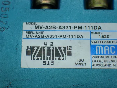 NEW MAC VALVES MVA2BA331PM111DA