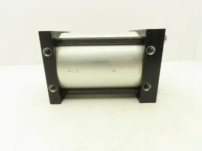 Rockford Air Devices 6x6 Pneumatic Air Cylinder 6"Bore 6"Stroke Tapped Mounting