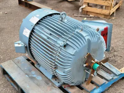 125 hp, 460 volts, 3565 rpm, 444TS Electric Motor