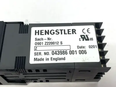 Used Hengstler grado 901 Digital Temperature Controller 1/16 DIN PLC Temperature Modules Michigan US | Maverick Industrial Sales #1395009