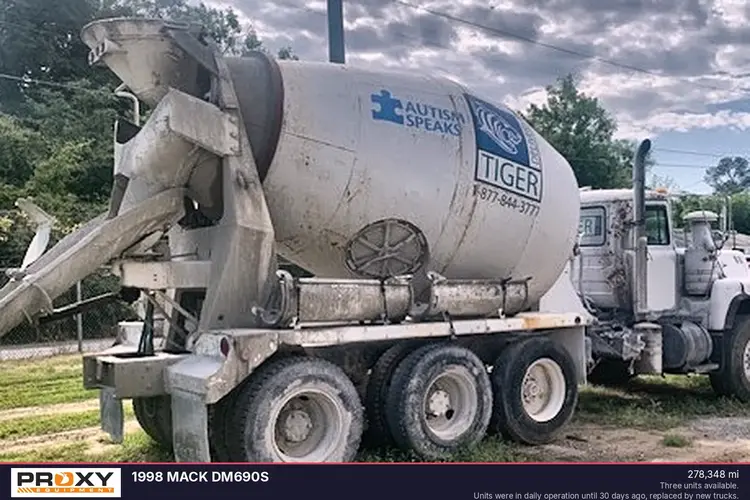 Used 1998 MACK DM690S Concrete Mixer Trucks Georgia US | Proxy Equipment #1378169