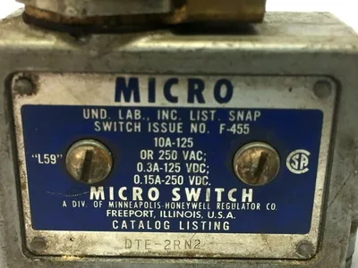 USED HONEYWELL LIMIT SWITCH