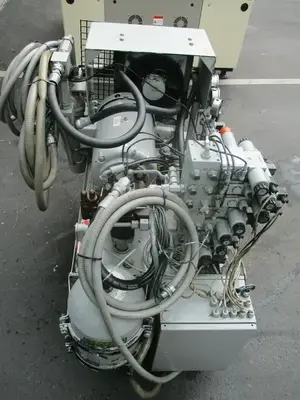 10 HP Airline Hydraulics / Rexroth Power System width Acummulator Manifold 3000 PSI