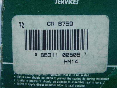 New | in-Stock CR INDUSTRIES _UNKNOWN_ Seals & Gaskets | OCO Industrial #1633391