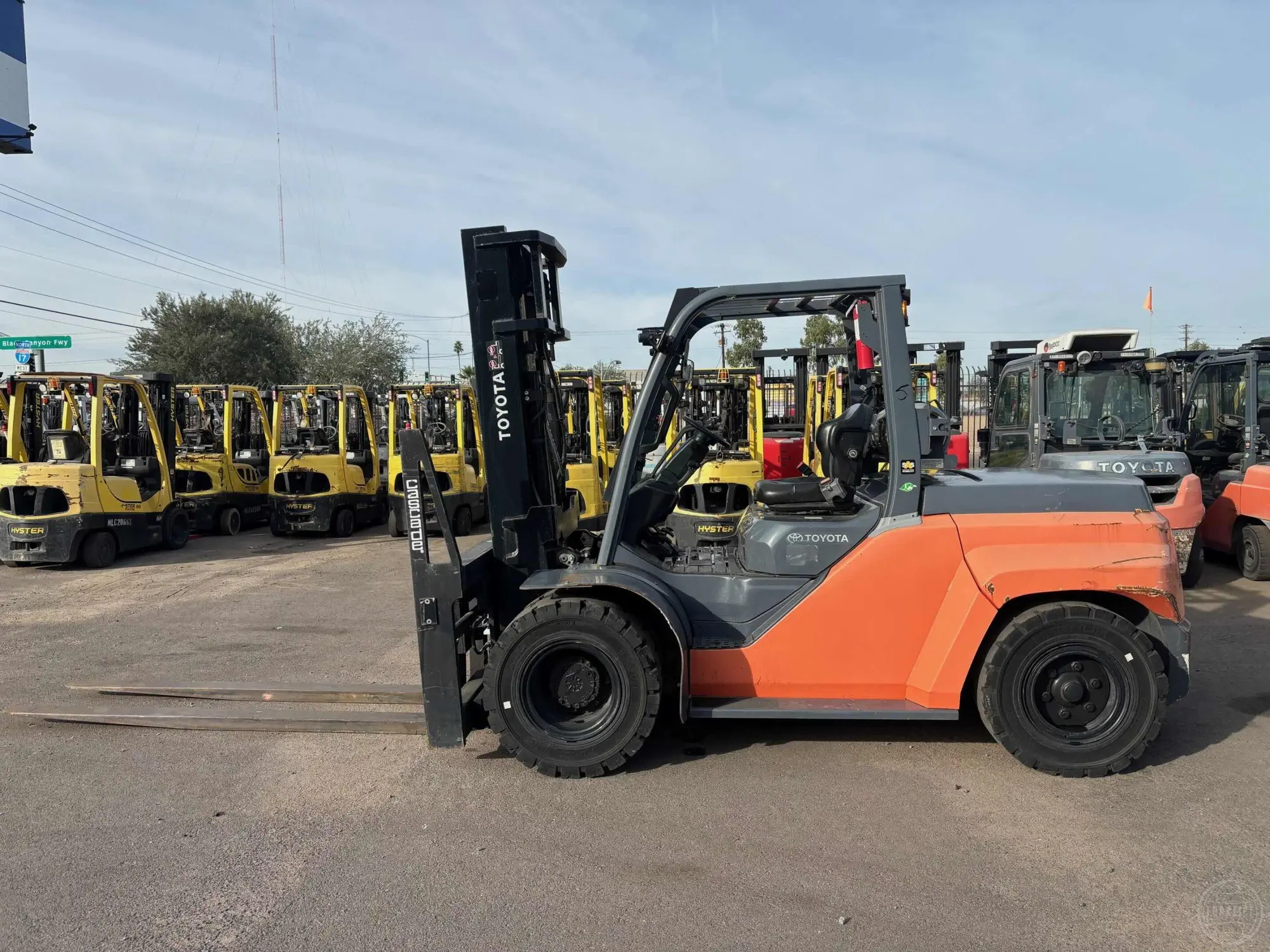 Used 2019 TOYOTA 8FG80U Liquid Propane Forklifts Arizona US | Forklift Exchange #1274592