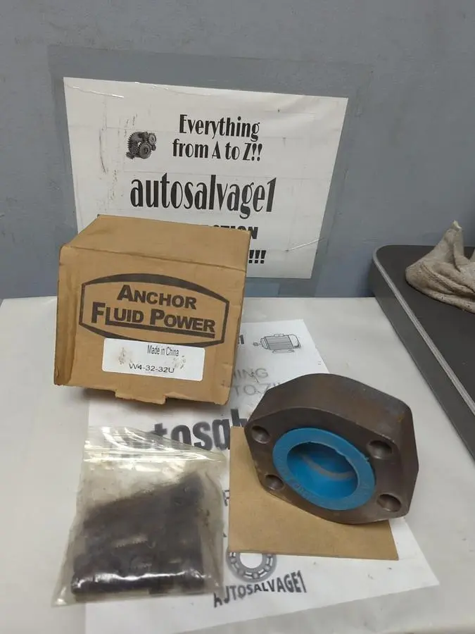 New | in-Stock ANCHOR W4-32-32U Valves/Fittings Ohio US | Surplus Asset Holdings #1236421