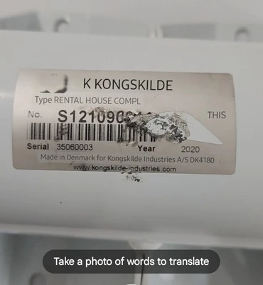 NEW Kongskilde 350600003