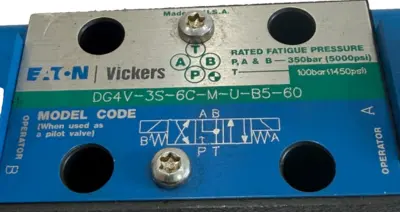 NEW EATON VICKERS DG4V-3S-6C-M-U-B5-60 CONTROL VALVE 02-101726