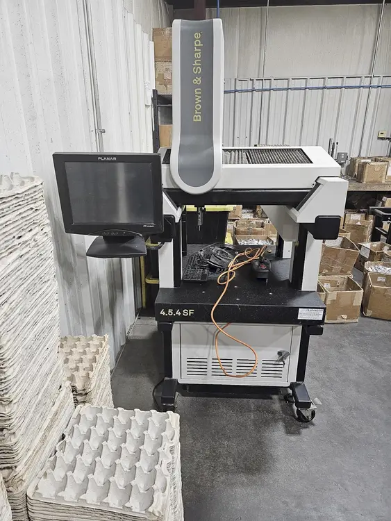 Used 2012 BROWN & SHARPE SF 454 Coordinate Measuring Machines | Tramar Industries #716949