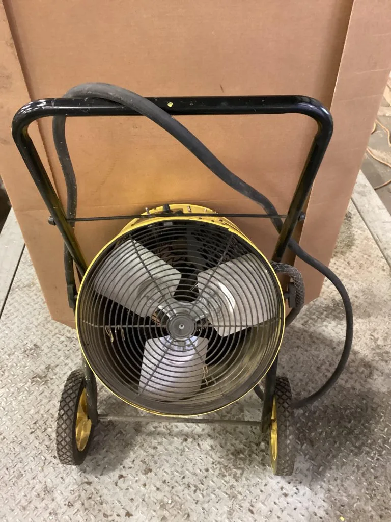 Fostoria Heat FES-1548-3D Wave 15 Portable Electric Heater 480V 20A 3PH