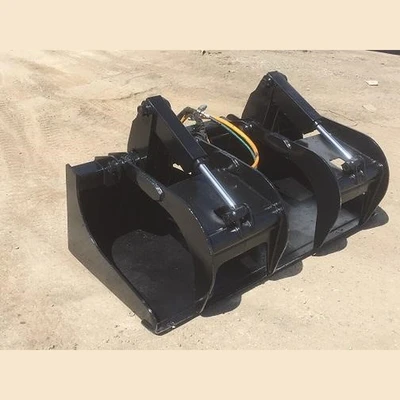 Blue Diamond Grapple Bucket Attachment