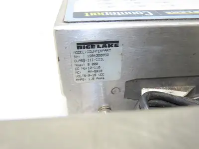 Rice Lake BM1218-100 Bench Weigh Scale & Display Counting Indicator 12 X 18"