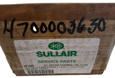 NEW SULLAIR 001084 THERMAL VALVE REPAIR KIT