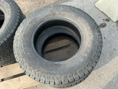 (4) Used Hercules Terra Trac ATII Size 245/75R17 Tires, Dated 2019